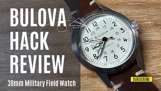 Bulova Hack Ivory Dial Review 96A246 [upl. by Ahsitruc]