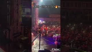 shotrs check A Reece performance at cotton fest 2024 his energy blows the fan up🔥🔥🔥🔥🔥rap [upl. by Ahkeber]