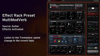 Free Effect Rack Preset MultiModVerb [upl. by Ayidah439]