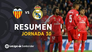 Resumen de Valencia CF vs Real Madrid 21 [upl. by Uuge]