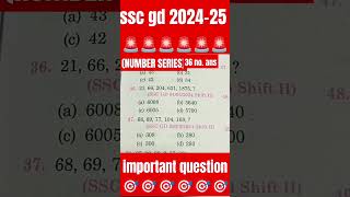 Ssc gd important question viral shorts motivation reasoning [upl. by Naeruat]