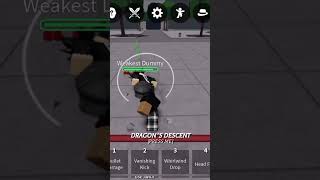 Suiryu tech thestongestbattlegrounds roblox robloxthestrongestbattlegrounds [upl. by Rennerb]