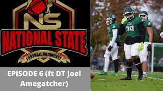 National State Youth Football PLAYER INTERVIEWS ft DT Joel Amegatcher [upl. by Akkire]