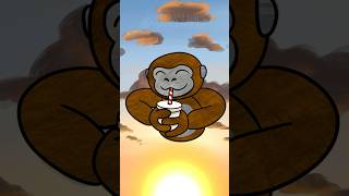 Drink ice coffee panic attack gorillatag animation [upl. by Musihc840]