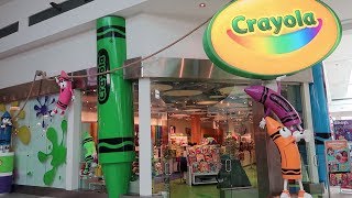 The Crayola Experience In The Florida Mall  Worlds Largest Crayon Making Crayon Art amp More [upl. by Kathryne]