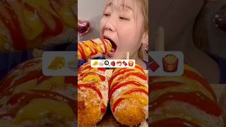 🧀🍜🍳🍓🦐🍫🍟😋 MIYU ASMR asmr asmreating asmrfood mukbang miyuasmr [upl. by Claudia]