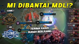 POKE M1 SETIDAKNYA UDAH BERUSAHA  MABAR MANIA  TEAM M1 VS RBL BLITS  GAME 1 [upl. by Gael677]