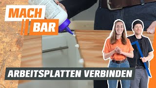 Arbeitsplatte verbinden – 3 Methoden  OBI [upl. by Eseilana]