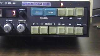 Realistic TRC480 40 Channel AM  SSB Single Side Band CB Radio with Scan feature [upl. by Ettenahc]