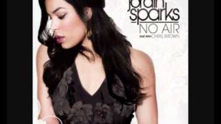 Jordin Sparks feat Chris Brown  No Air ACOUSTIC [upl. by Erbes]