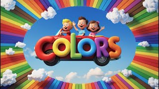 Fun Colors Song  Color Names amp Spelling  Educational Song for Kids  Nursery Rhymes for toddlers [upl. by Ive786]