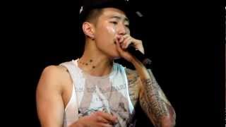 Fancam Jay Park  Be With Me 2Night  Best Buy Theater 052012avi [upl. by Nyroc]