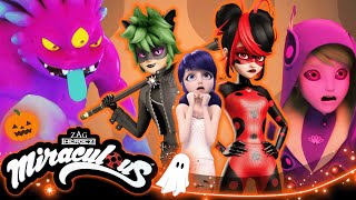 🎃 SPÉCIAL HALLOWEEN 2024 👻🦋  Miraculous  Les aventures de Ladybug et Chat Noir [upl. by Nwahsad]