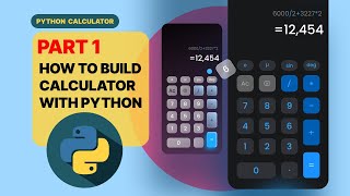 Build a Modern UI Calculator in Python Tkinter  StepbyStep Tutorial [upl. by Ised821]