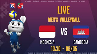 Full Match  Cambodia  Indonesia  Group A  Mens Football SEA Games 32 [upl. by Einaej]