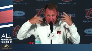 Hugh Freeze addresses the media following loss at Mizzou as Auburn looks ahead to Kentucky trip [upl. by Heilner]