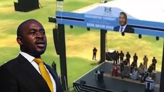 WatchBotswana Stadium Falls Silent as Chamisa Delivers Bold Message Two Rows From ED [upl. by Khichabia]