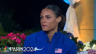 Sydney McLaughlinLevrone breaks down strategy behind her womens 400m hurdles victory  NBC Sports [upl. by Sheila]