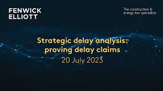 Strategic delay analysis proving delay claims [upl. by Naima108]