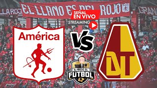 América 1 vs Tolima 0  Fecha 3  Liga Betplay II 2024 [upl. by Yordan]