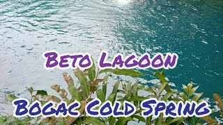 Bogac Cold spring  Beto Lagoon  tourist spot ng Surigao del Sur [upl. by Milzie]