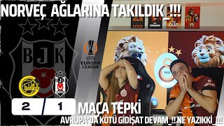 FANATİK GALATASARAYLILAR BODO GLİMT 2  1 BEŞİKTAŞ MAÇINI İZLERSE [upl. by Naivad578]