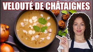 Comment faire un velouté de châtaignes 20minutes [upl. by Crescentia997]