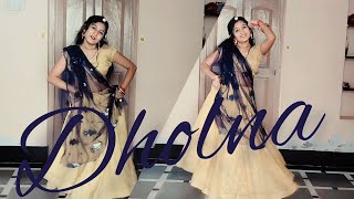 Dholna Song  Dil To Pagal HDance CoverRajasthani gudiyaEasy Dance StepsWedding Dance [upl. by Notserk]