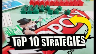 Monopoly Top 10 STRATEGIES To WIN  Ultimate Monopoly Board Game Strategy Guide 2022 [upl. by Durarte948]