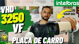 camera intelbras para pegar placa de carro  varifocal vhd 3150  vhd 3250 [upl. by Onin]