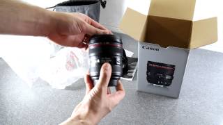 Canon EF 2470mm f4 L IS USM Unboxing amp Test [upl. by Elsilrac]