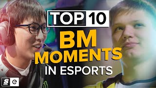 The Top 10 Bad Manner Moments in Esports [upl. by Nwahsirhc672]