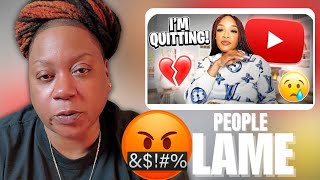 ARMON AND TREY MOM SHIQUITA CHANEL ALMOST QUIT YOUTUBE PEOPLE NEED TO GROW UP [upl. by Barnaby]