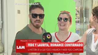 Romance confirmado Fede Bal y Laurita Fernández al fin juntos [upl. by Aivirt]