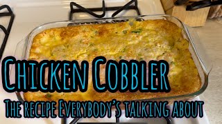 Chicken Cobbler Recipe viralticktok chickencobbler potpie easyrecipe redlobsterbiscuits [upl. by Gish]