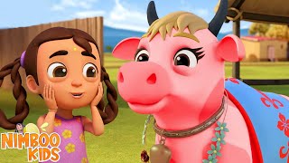 गैया मेरी गईया Gaiya Meri Gaiyya Baby Songs in Hindi and Kids Cartoon [upl. by Jun]