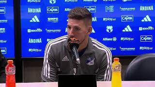 Rueda de prensa de Millonarios tras su partido ante Medellín [upl. by Idalia756]