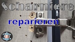 Ausgerissene Scharniere reparieren [upl. by Kilroy]