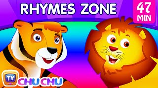 Finger Family Song  The Best Animal Nursery Rhymes Collection for Children  ChuChu TV Rhymes Zone [upl. by Codd]