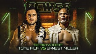 Tome Filip Vs Ernest Miller Battle Championship Wrestling 56 2024 [upl. by Enileuqaj245]