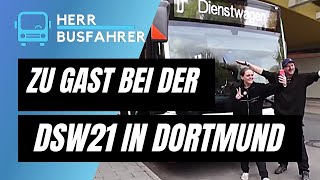 zu Gast bei der DSW21 in Dortmund HerrBusfahrer VLog StadtwerkeDO [upl. by Wendie]