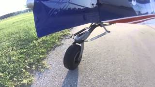 Tailwheel latch and unlatch edited [upl. by Partan]