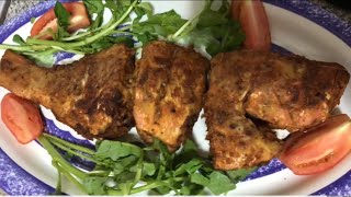 HOW TO MAKE HAITIAN STYLE FRIED RED SNAPPER FISH PWASON FRI [upl. by Ama873]