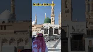 Madina Chhod Aaye Hain madina youtubeshort naat emotional owaisrazaqadri [upl. by Esetal365]