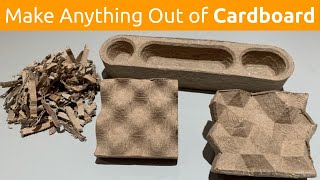 Recycle Cardboard into Anything with 3D Printing [upl. by Samanthia]