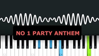 Arctic Monkeys  No 1 Party Anthem Piano Tutorial [upl. by Buff]