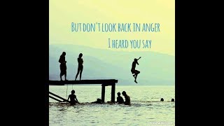 오아시스Oasis  Dont Look back in anger 1시간onehourloop [upl. by Eked]