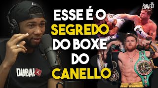 Qual é o segredo do boxe de Canelo Alvarez Hebert Conceição fala sobre o campeão da sua categoria [upl. by Annaihs893]