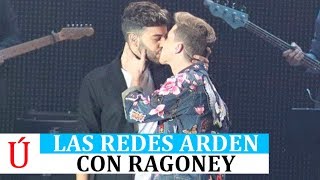 El mensaje de Raoul y Agoney enciende el Palau Sant Jordi de Barcelona y Operación Triunfo 2017 [upl. by Ahsined]