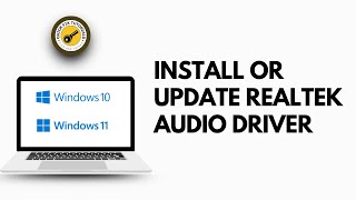 Download amp Install Realtek HD Audio Driver Windows 1110 2024 [upl. by Assiralk]